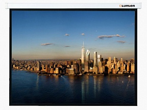 [LMP-100112] Настенный экран Lumien Master Picture 229х305 см Matte White FiberGlass, черн. кайма по периметру, воз-сть потолочного крепления 4:3
