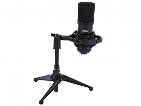 Микрофон Ritmix RDM-160 Black (проводной,всенаправленый) 