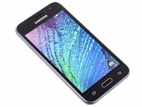 Смартфон Samsung Galaxy J1 (2016) SM-J120F (черный) DS