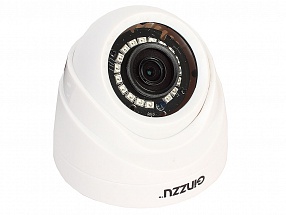 Камера Видеонаблюдения GINZZU HAD-1032O AHD 1.0Mp OV9732, 3.6mm,купол,IR 20м,пластик