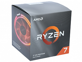 Процессор AMD Ryzen 7 3700X BOX  Wraith Prism cooler  65W, 8C/16T, 4.4Gh(Max), 36MB(L2+L3), AM4  (100-100000071BOX)