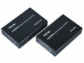 Удлинитель HDMI по витой паре до 60м extender VCOM  DD471  +2б.п.