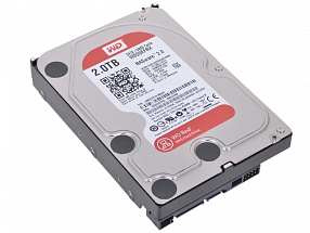 Жесткий диск Western Digital Red WD20EFRX 2Tb SATA/3.5"/IntelliPower/64Mb