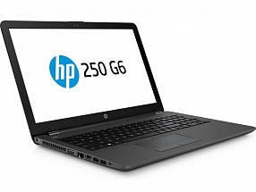Ноутбук HP 250 G6  5PP07EA  i3-7020U(2.3)/4Gb/128Gb SSD/15.6" FHD AG/Int:Intel HD 620/DVD/DOS/Dark Ash Silver