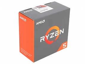 Процессор AMD Ryzen 5 1600X WOF (BOX without cooler) <95W, 6C/12T, 4.0Gh(Max), 19MB(L2-3MB+L3-16MB), AM4> (YD160XBCAEWOF)