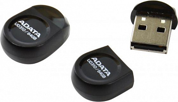 Внешний накопитель USB 64Gb A-Data UD310 USB2.0 AUD310-64G-RBK черный 