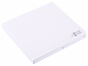 Оптич. накопитель ext. DVD±RW HLDS (Hitachi-LG Data Storage) GP57EW40 White  USB 2.0, 9.5mm, Tray, Retail 