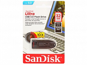 Внешний накопитель 32GB USB Drive  USB 3.0  SanDisk Ultra (SDCZ48-032G-U46)