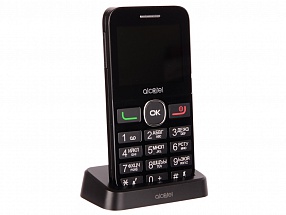 Мобильный телефон Alcatel OneTouch 2008G Full Black 2.4" 