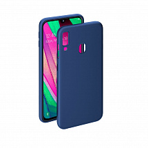 Чехол Deppa Gel Color Case для Samsung Galaxy A40 (2019), синий