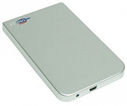 Внешний бокс HDD/SSD 2.5 AgeStar SUB2O1 (Silver) Корпус Silver / Алюминий / USB 2.0 / SATA