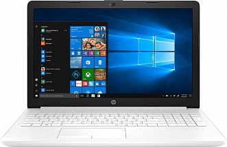 Ноутбук HP 15-da0455ur <7JY04EA> i3-7020U (2.3)/8G/128G SSD/15.6"HD AG/NV MX110 2G/noODD/Cam HD/Win10 (WHITE)