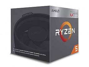 Процессор AMD Ryzen 5 3400G BOX Wraith Spire cooler, Radeon™ RX Vega 11 Graphics  65W, 4C/8T, 4.2Gh(Max), 6MB(L2+L3), AM4  (YD3400C5FHBOX)