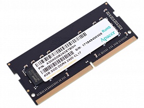 Память SO-DIMM DDR4 4Gb (pc-19200) 2400MHz Apacer Retail AS04GGB24CETBGH/ES.04G2T.KFH