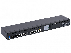 Маршрутизатор MikroTik RB3011UiAS-RM RouterBOARD 3011UiAS with Dual core 1.4GHz ARM CPU, 1GB RAM, 10xGbit LAN, 1xSFP port, RouterOS L5, 1U rackmount c