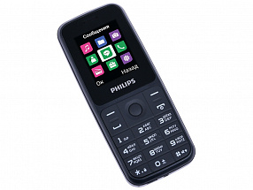 Мобильный телефон Philips E125 черный 1.77" 