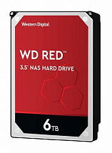 Жесткий диск 6Tb Western Digital WD60EFAX Red (NAS,SATA III,6 Гбит/с, 5400 - 256,RAID Edition)
