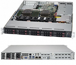 Сервер SERVER Personal  0708332  2xXeon 6144 (3.5Ghz,24C, 75M); 512GB (8x64GB) RDIMM 2666; 2x480GB SSD SATA; 2x10Gb + 2x10Gb; 2x750W; 3y Warranty
