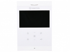 Видеодомофон TANTOS Lea цветной, TFT LCD 4,3" 480x272, PAL/NTSC, Hands-Free, подключение 2-х панелей, до 4-х мониторов в параллель, 6 мелодий. Питание