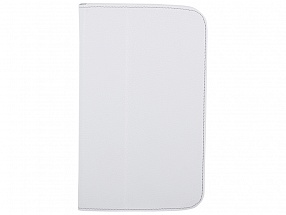 Чехол Jet.A SC7-26 для планшета Samsung Galaxy Tab4 7" из натуральной кожи, Белый/Серый интерьер 
