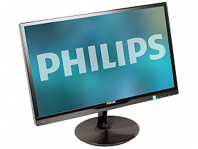 Монитор 21.5" Philips 224E5QSB/01 gl.Black WLED, AH-IPS, 1920x1080, 6ms, 250 cd/m2, 1000:1 (DCR 20M:1), D-Sub, DVI, vesa