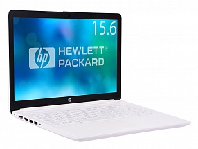 Ноутбук HP 15-da0185ur <4MM37EA> i3-7020U (2.3)/4Gb/128Gb SSD/15.6"FHD AG/NV GeForce MX110 2GB/No ODD/Cam HD/Win10 (Snow White)