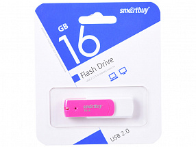 Внешний накопитель 16Gb USB Drive  USB2.0  SmartBuy Diamond Pink (SB16GBDP)