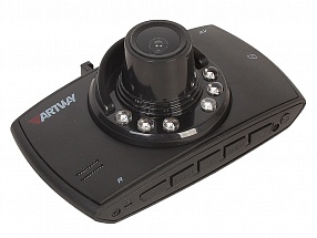 Видеорегистратор Artway AV-520 с двумя камерами 2.4"/120°/1920x1080 Full HD/Ночной режим 