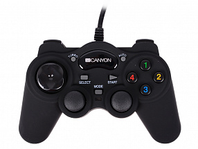 Геймпад CANYON CNS-GP4, 3in1 wired controller gamepad, hand-cooling, vibration feedback, dual tigger and rubberized surface(Compatible with PC, PS2, P