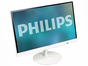 Монитор 21.5" Philips 224E5QSW/00(01) gl.WHITE AH-IPS, WLED, 1920x1080, 6ms, 250 cd/m2, 1000:1 (DCR 20M:1), D-Sub, DVI-D, vesa