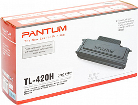 Тонер-картридж Pantum TL-420H для P3010/P3300/M6700/M6800/M7100/M7200. Чёрный. 3000 страниц.