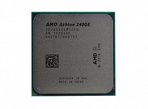 Процессор AMD Athlon 240GE OEM Radeon Vega Graphics  35W, 2C/4T, 3.5Gh(Max), 5MB(L2+L3), AM4  (YD240GC6M2OFB)