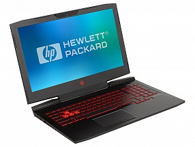 Ноутбук HP Omen 15-ce011ur <1ZB05EA> i7-7700HQ (2.8)/12Gb/1Tb+128Gb SSD/15.6" IPS FHD AG 120 Hz/NV GTX 1050Ti 4GB/Win10 (Shadow black)