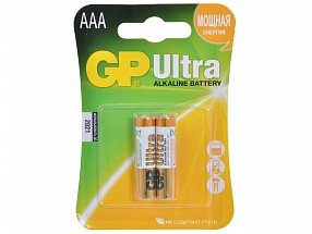 Батарея GP 24AU 2шт. Ultra Alkaline (AAA)