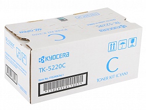 Тонер-картридж Kyocera TK-5220C голубой (cyan) 1200 стр. для Kyocera M5521/P5021