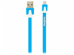 Кабель Energizer microUSB (кабель USB на microUSB ,длина 1м) Синий CMCBL2