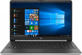 Ноутбук HP 15s-fq0004ur <7EB14EA> i3-7020U (2.3)/8G/256G SSD/15.6"HD AG/Int: Intel HD 620/noODD/Cam HD/Backlight/Win10 (NATURAL SILVER)