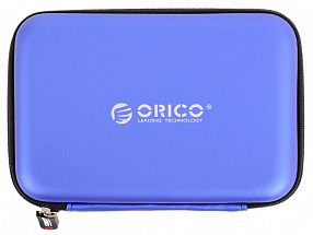 Чехол для HDD 2.5" ORICO PHB-25-BL EVA-материал, влагозащита, синий, 160 х 110 х 40 мм