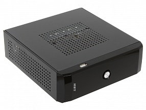 Корпус 3Cott - M01, mini-ITX, 65Вт адаптер, 1* 2.5", 1x USB 2.0, с универсальным креплением к монитору, черный.