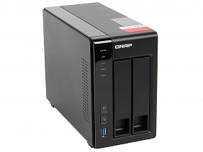 Cетевой накопитель QNAP TS-251+-2G Сетевой RAID-накопитель, 2 отсека для HDD, HDMI-порт. Intel Celeron J1900 2,0 ГГц, 2ГБ.