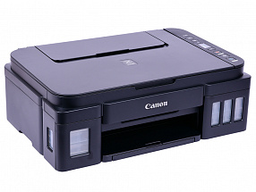 МФУ Canon PIXMA G2411 (Струйный, СНПЧ, 4800x1200, 8,8 изобр./мин для ч/б, 5,0 изобр./мин для цветной, A4, A5, B5, LTR, конверт, фотобумага: 13x18 см, 