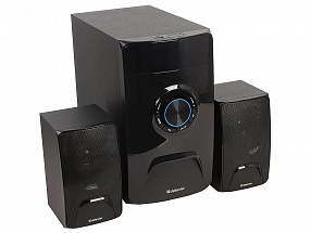 Колонки DEFENDER X500 чёрный 2.1,50W,Bluetooth, FM/MP3/SD/USB, ДУ