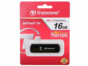 Внешний накопитель 16GB USB Drive  USB 3.0  Transcend 700 (TS16GJF700)