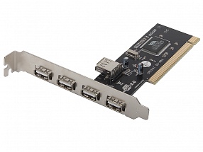 Контроллер Orient DC-602 Card USB2.0 4ext/1int port, VIA chipset, PCI, OEM