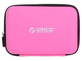Чехол для HDD 2.5" ORICO PHB-25-PK, EVA-материал, влагозащита, розовый, 160 х 110 х 40 мм