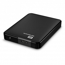 Внешний жесткий диск 4Tb WD Elements Portable WDBW8U0040BBK-EEUE (2.5", USB 3.0, Black) 
