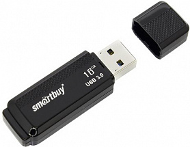 Внешний накопитель 16Gb USB Drive  USB3.0  Smartbuy Dock Black  (SB16GBDK-K3)