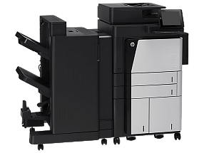 МФУ HP LaserJet Enterprise Flow M830z <CF367A> принтер/сканер/копир/факс, A3, 56 стр/мин, дуплекс,1.5Гб, HDD320Гб,USB,LAN (замена CC394A, CC395A)