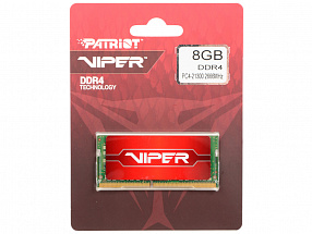 Память SO-DIMM DDR4 8Gb (pc-21300) 2666MHz Patriot Viper4 PV48G266C8S