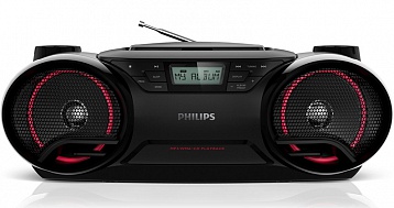 Аудиомагнитола Philips AZ 3831/51 Магнитола CD / MP3 / USB/тюнер AM, FM